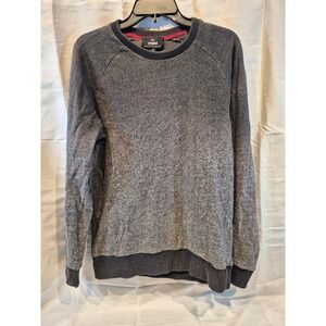 Mavi Mens Crew Neck Long Sleeve Ombre Pullover Sweatshirt Size M Heavy Warm Cozy